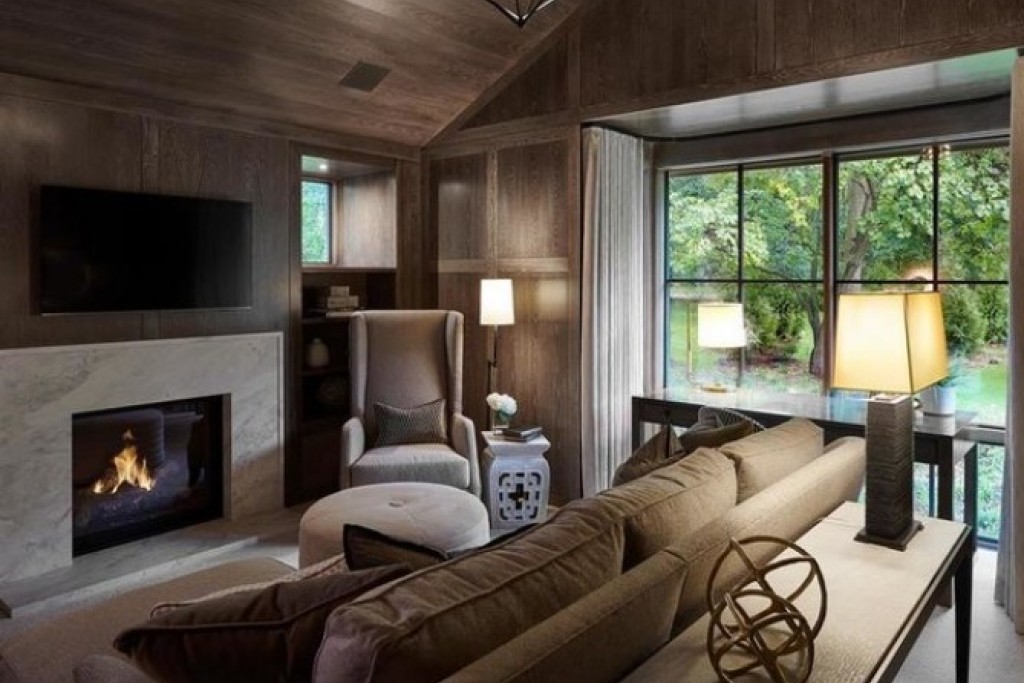 Ziyi Pivoting Floor Lamp with Natural Paper Shade | Highlight image 1