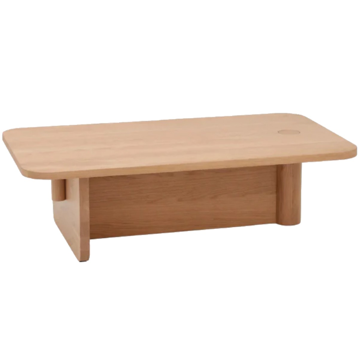 Pivot Rectangular Coffee Table - Wood Top