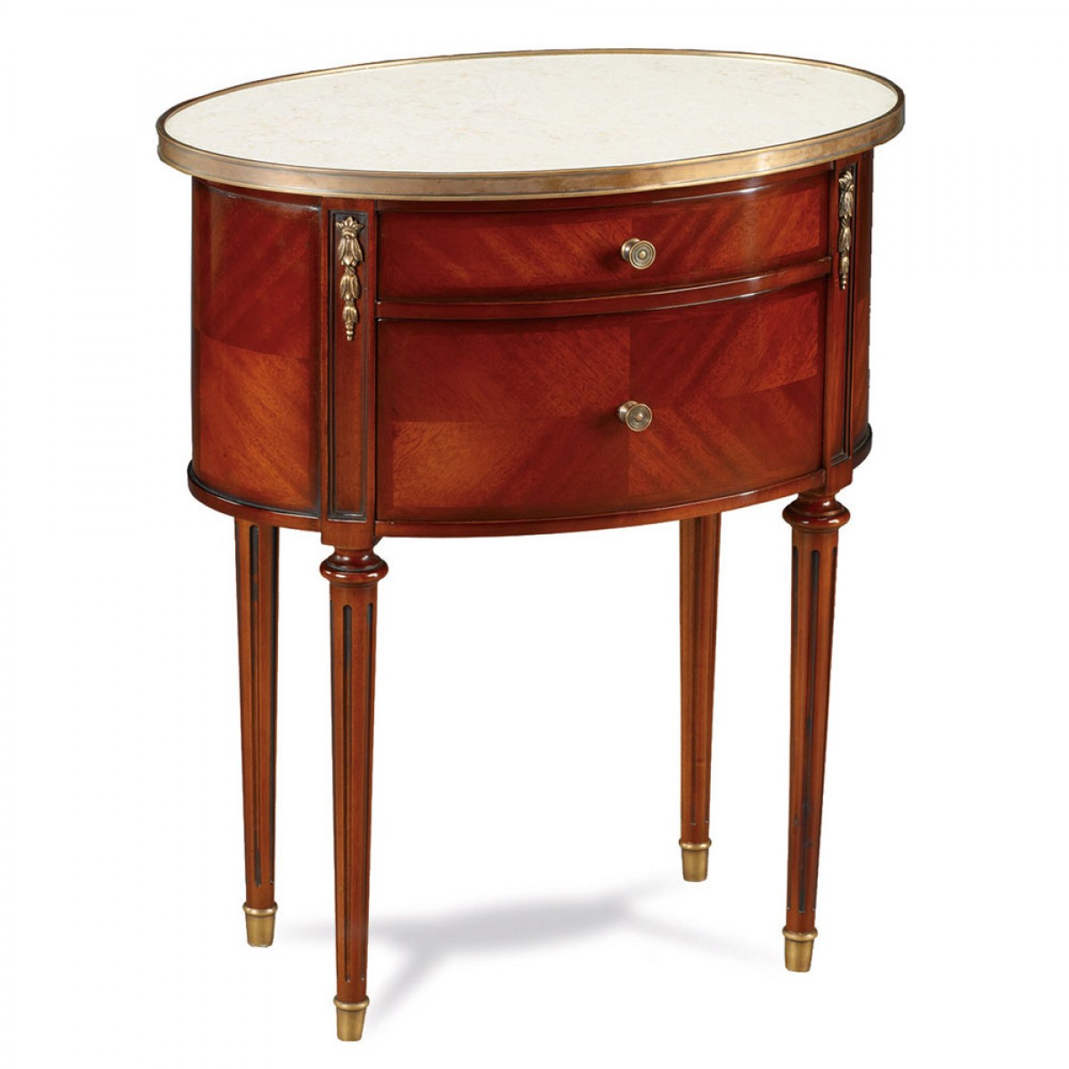 Louis XVI Oval Marble Top Stand | Highlight image