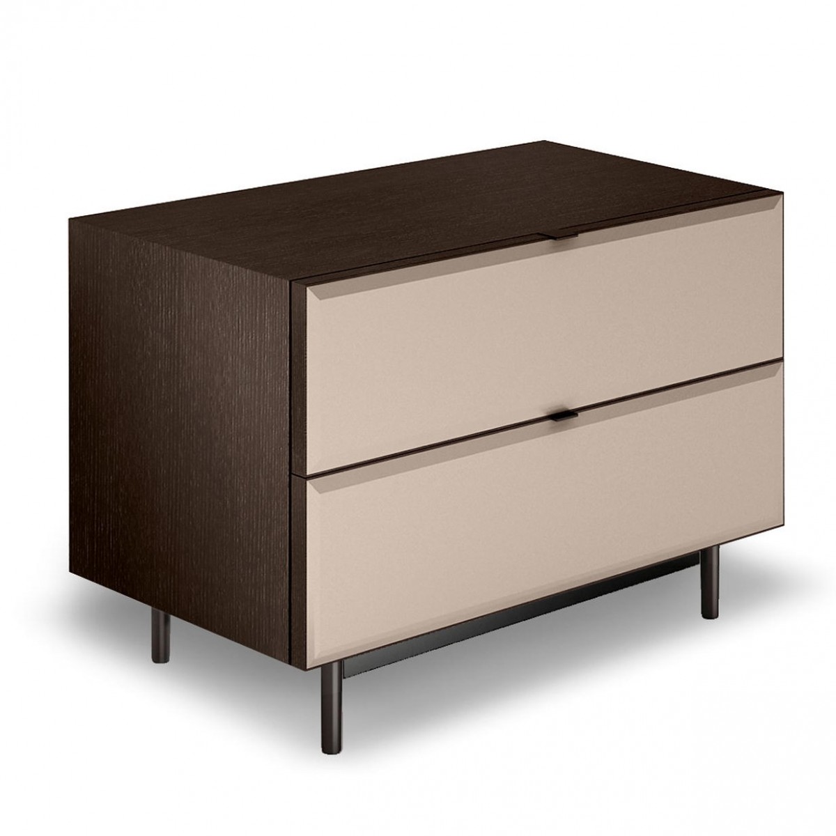 Morrison Nightstand with 2 Drawers - Floating Base