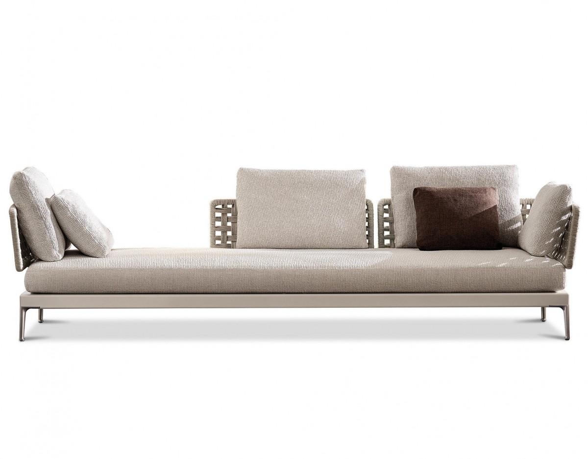 Patio Outdoor Daybed-Sofa with TOP (DX) - Seating 90x90