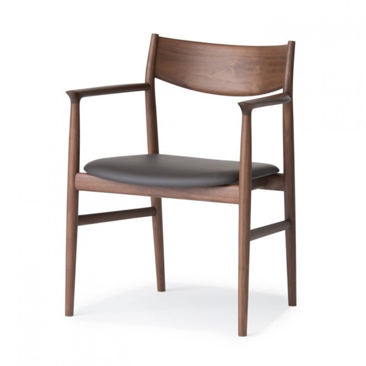 Kamuy Lux Dining Armchair (Upholstered Seat)