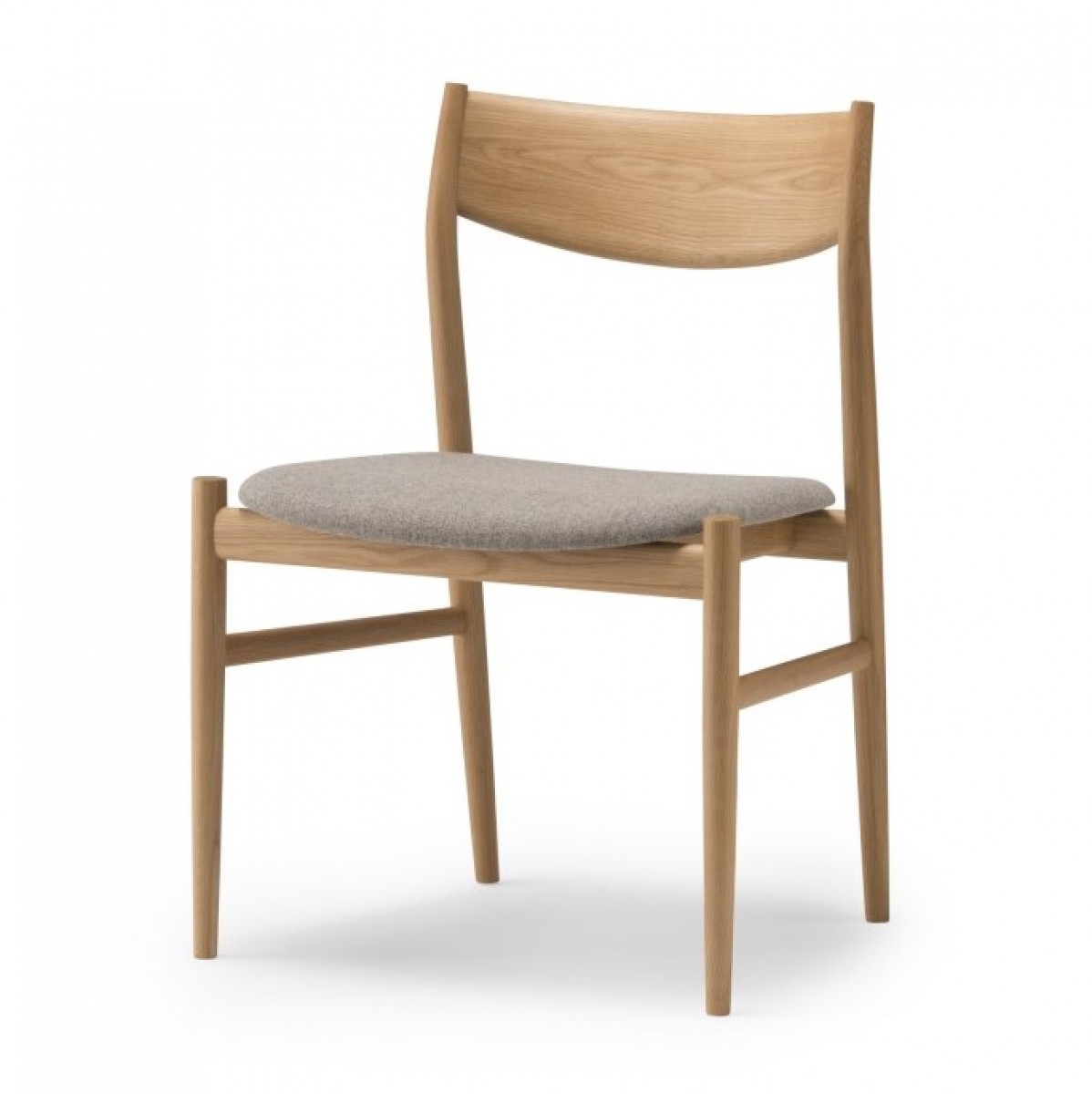 Kamuy Lux Dining Side Chair (Upholstered Seat)