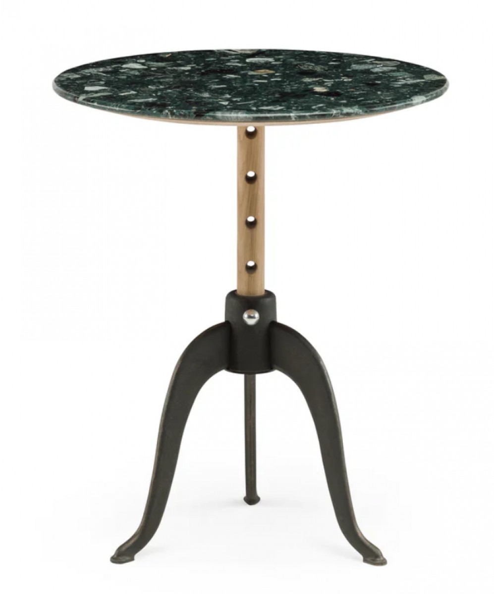 Sidekicks Height Adjustable Table with Terrazzo Top