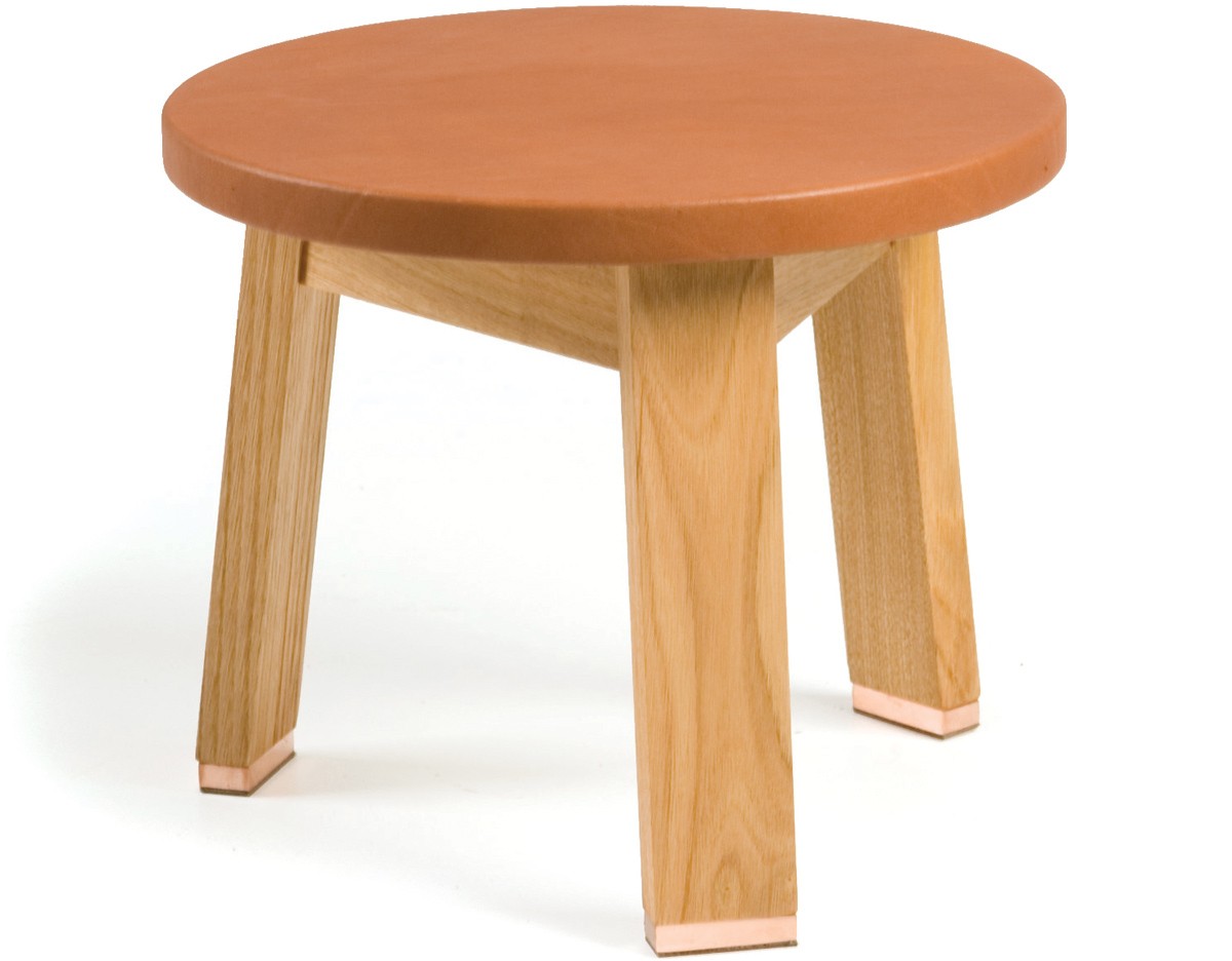 Upholstered Low Stool - 440S