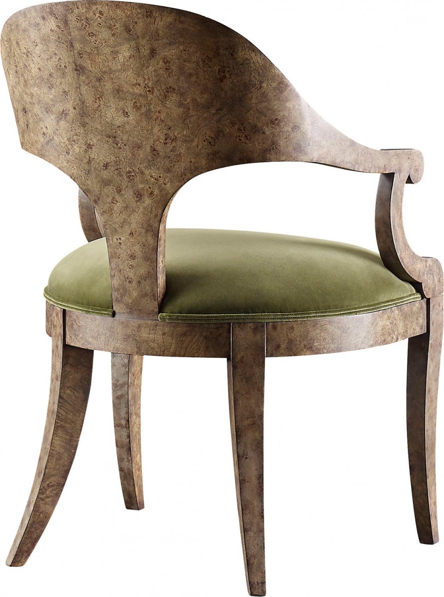 Regency Burl Chair