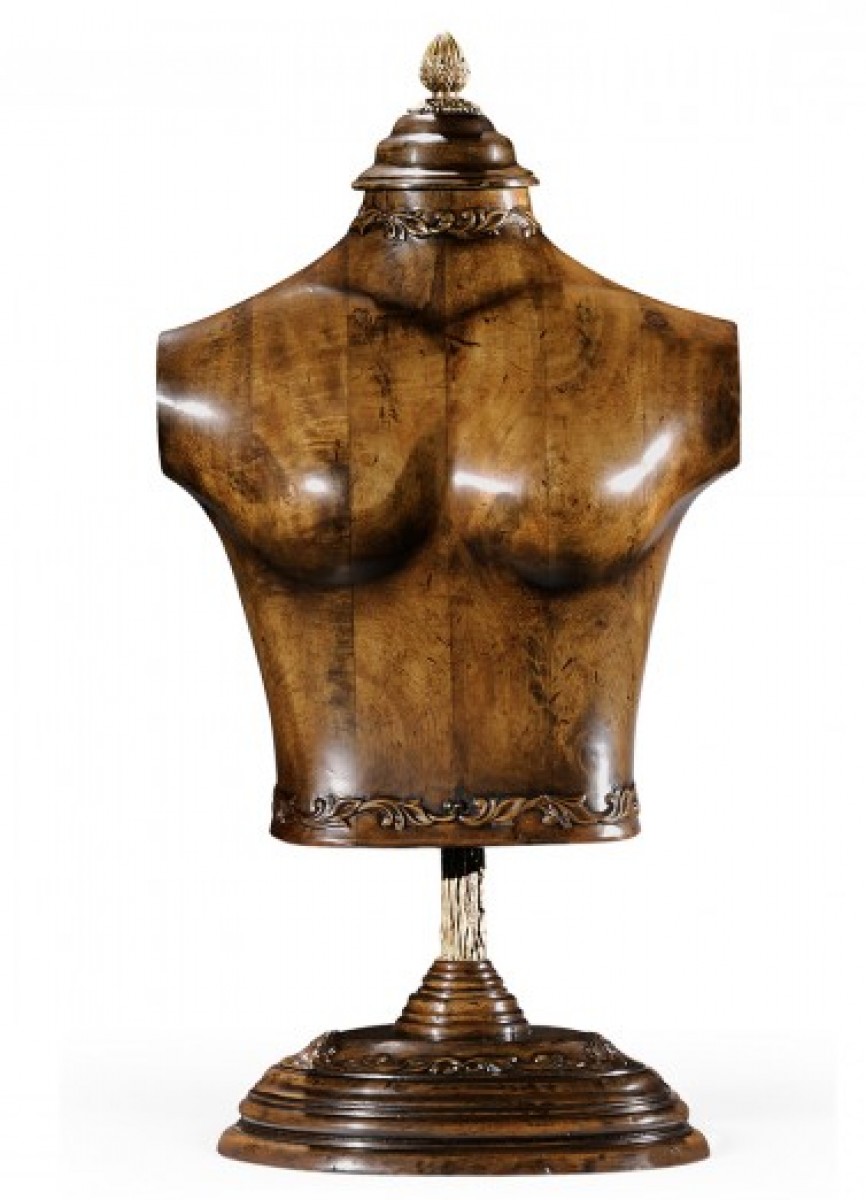 Female Wooden Mannequin & Torso on Stand