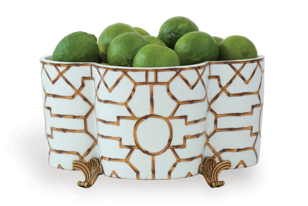 Scalamandre Baldwin Quatrefoil Planter | Highlight image 1