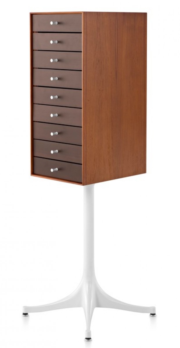 Nelson Miniature Chest 9 Drawer with Pedestal Base