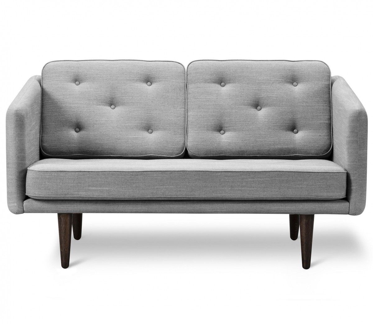 Vintage 2-seater leather sofa by Borge Mogensen for Fredericia