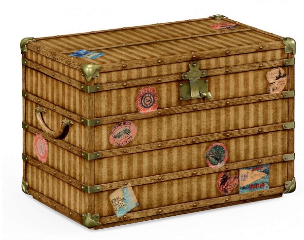 Travel Trunk Style Storage Chest