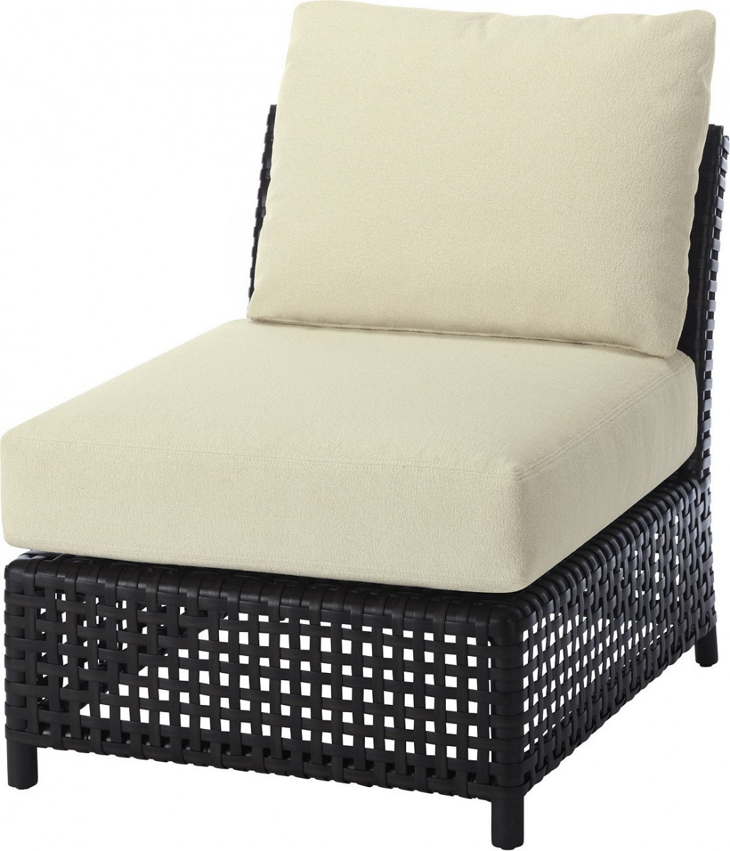 Outdoor Sectional Slipper Chair