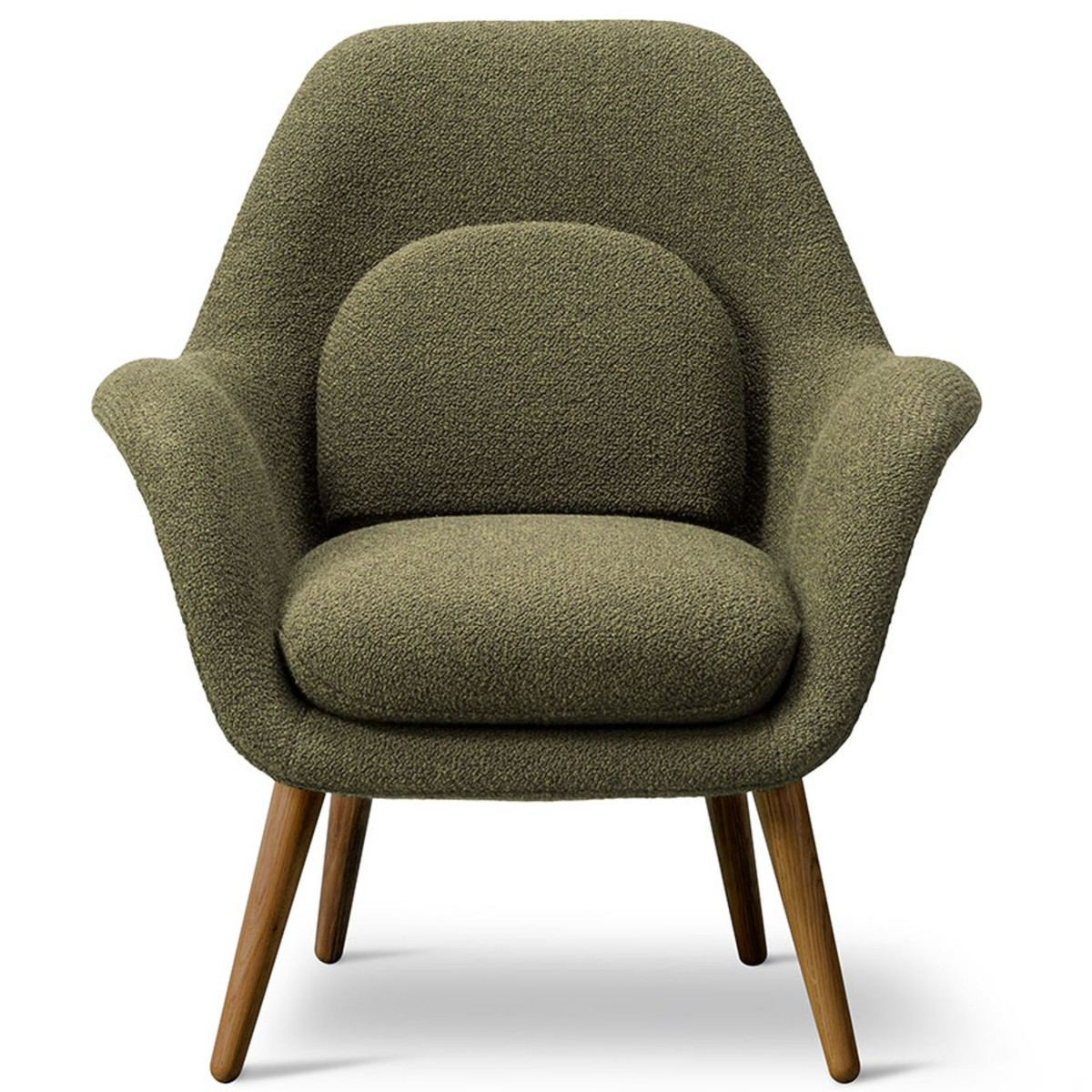 Swoon Lounge Petit Armchair - Wood Base