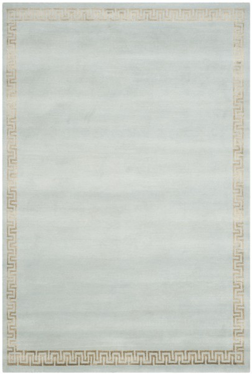 Nepalese Rug - SZK231A Aqua / Gold