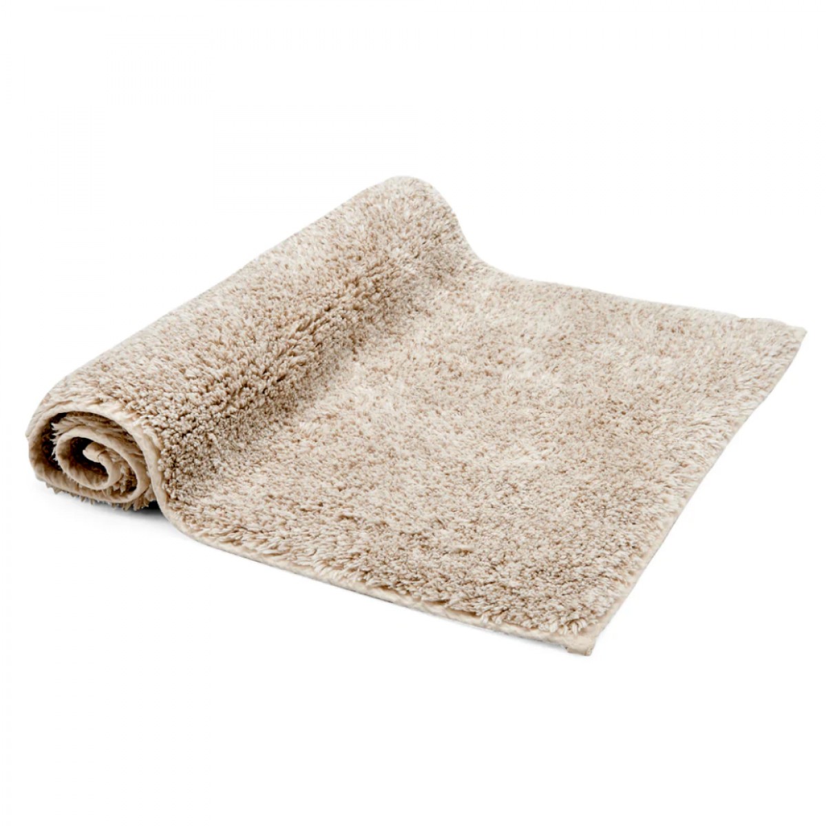 Fray Linen and Cotton Bath Rug 23" x 39"