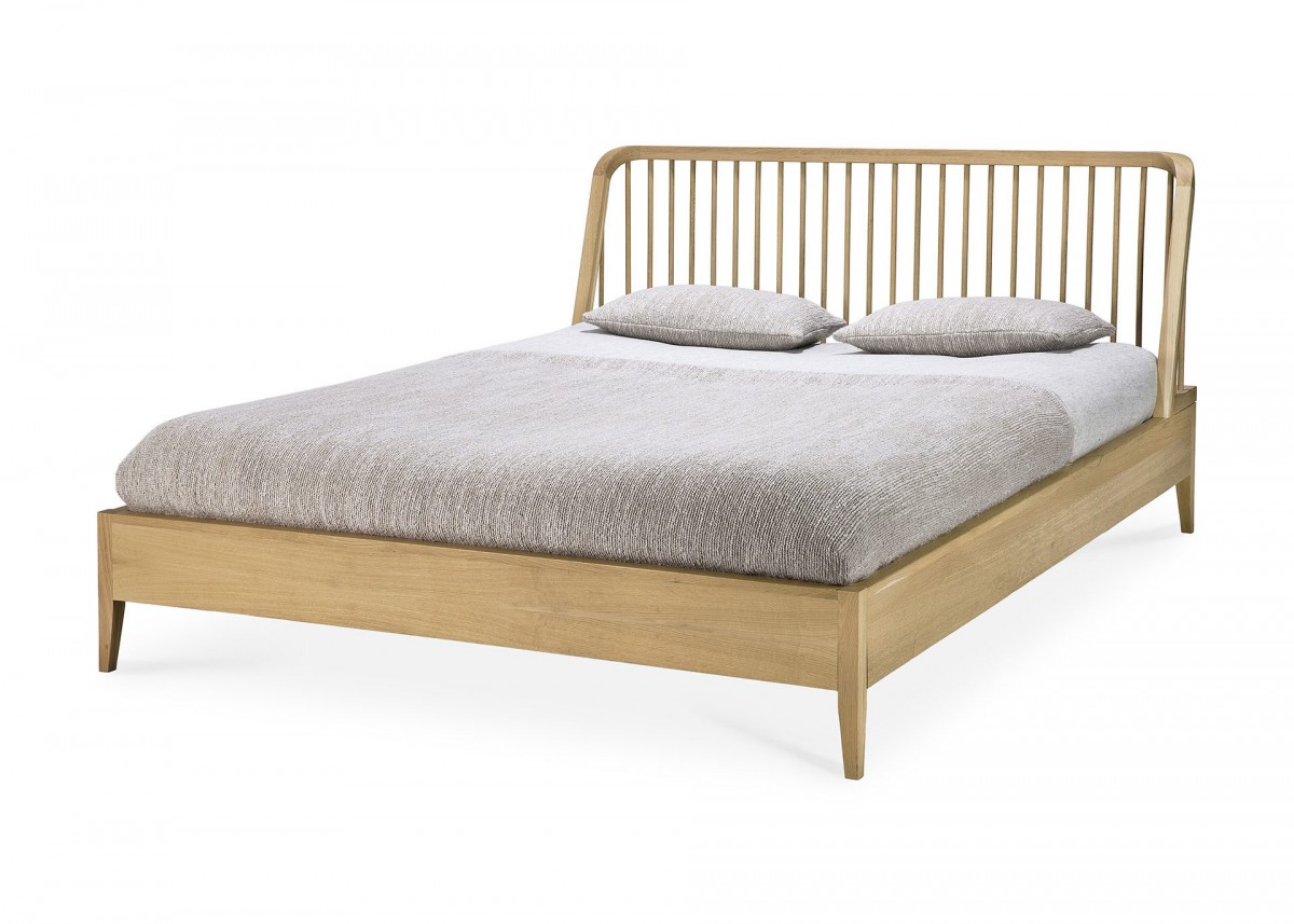 Spindle Bed with Slats