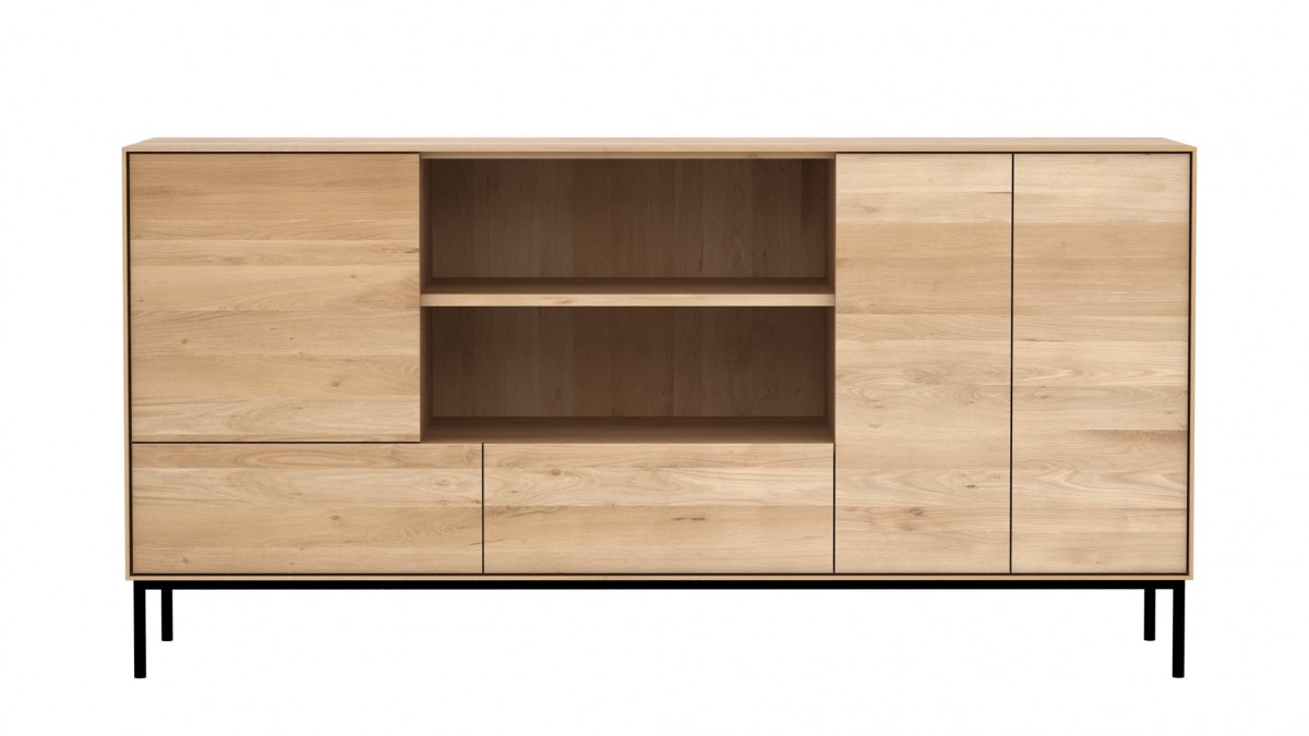 Oak Whitebird Sideboard -  3 Doors - 2 Drawers