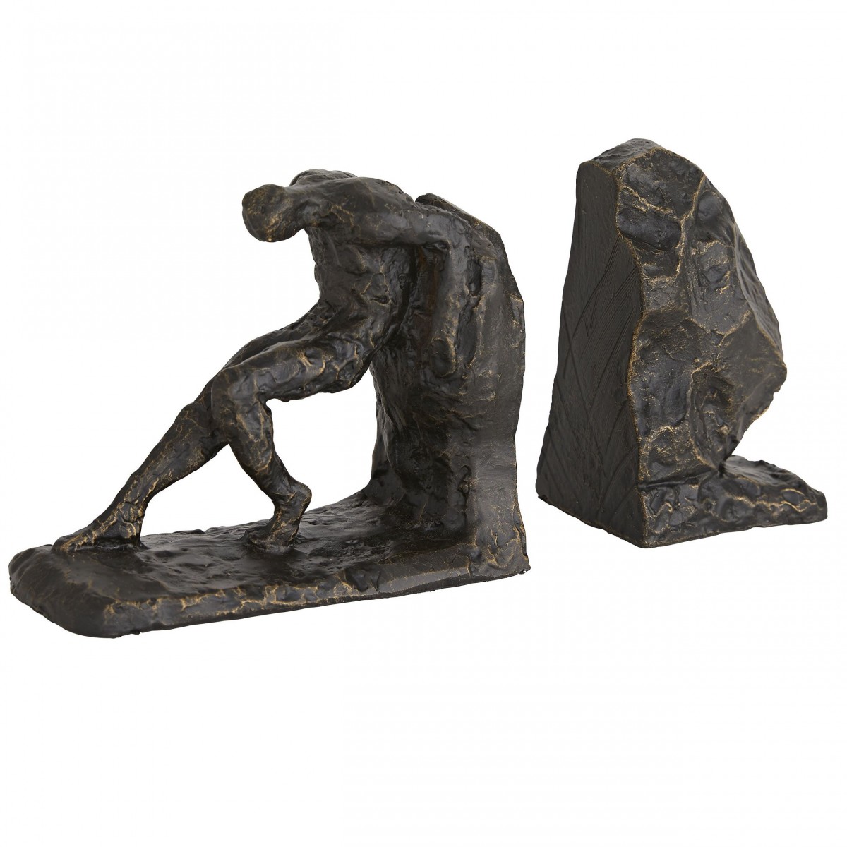 Jacque Bookends, Set of 2