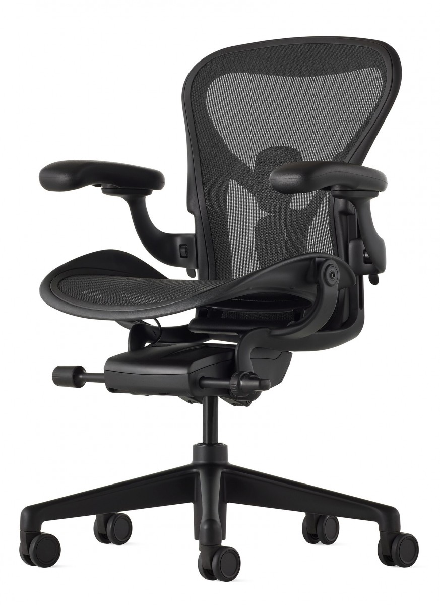 Aeron Chair Size B & C - Graphite - IN STOCK