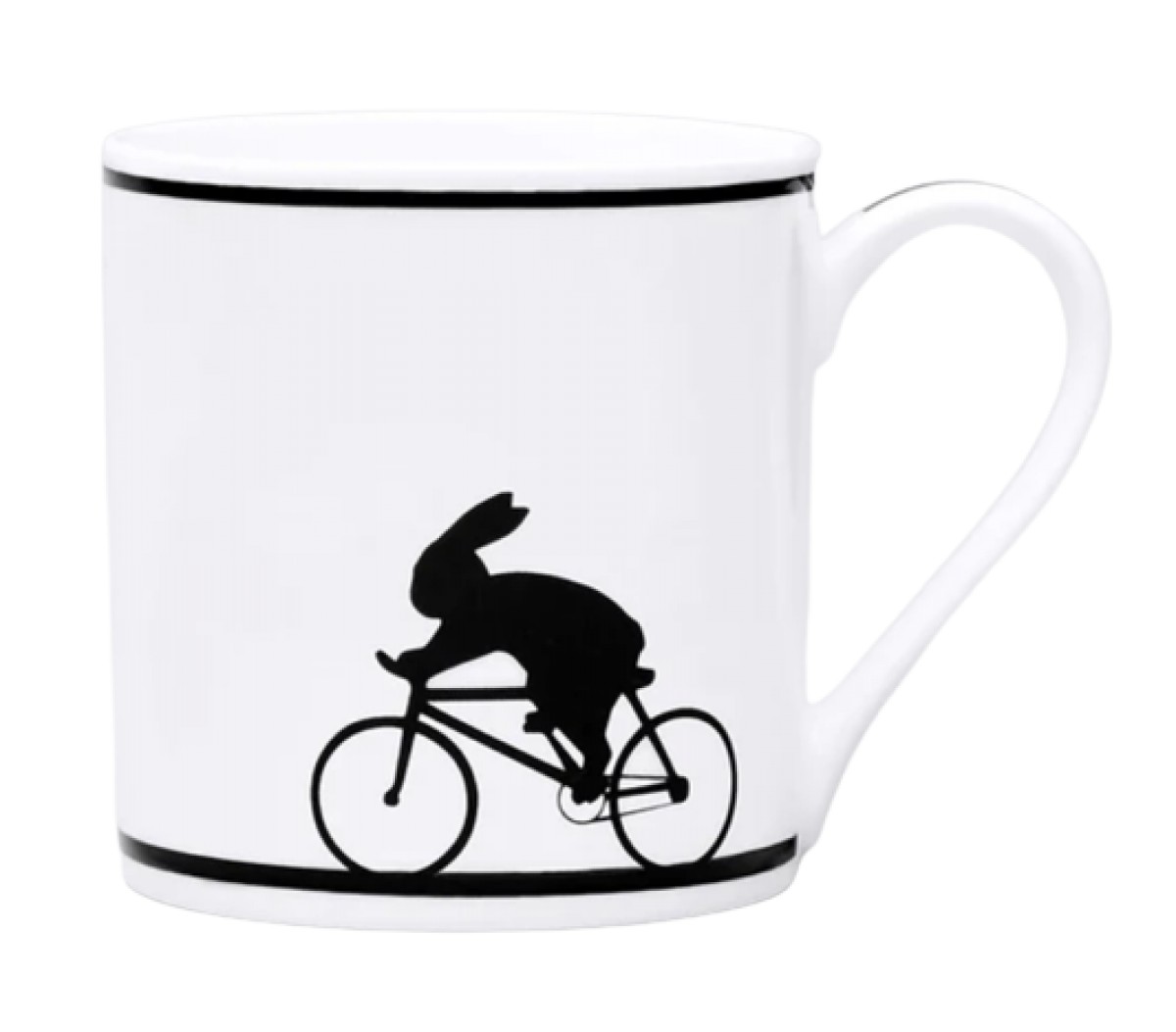 Cycling Rabbit Mug