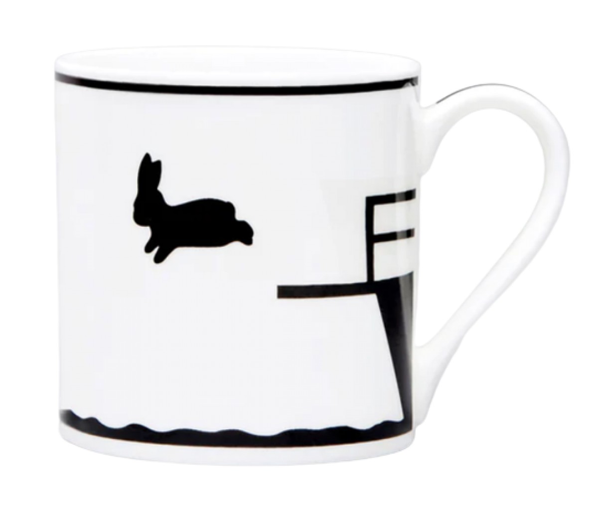 Diving Rabbit Mug