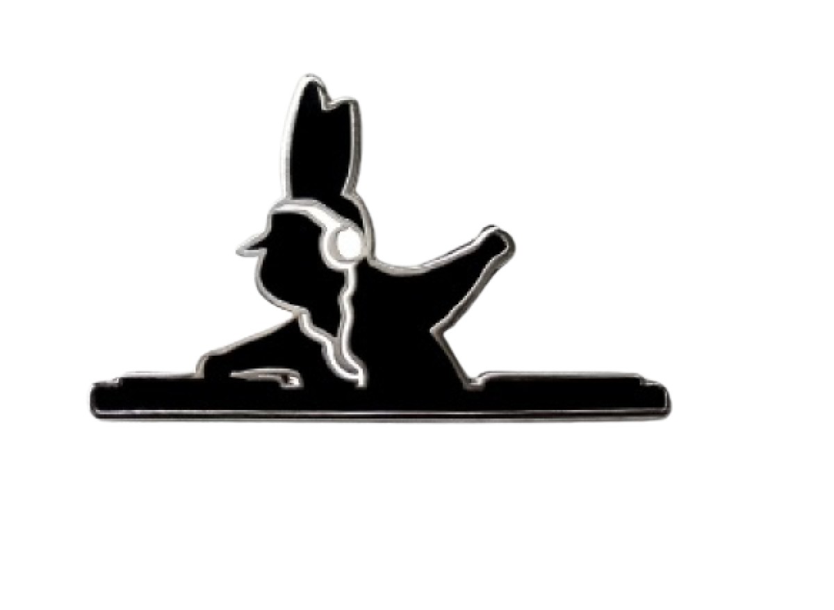 DJ Rabbit Enamel Pin