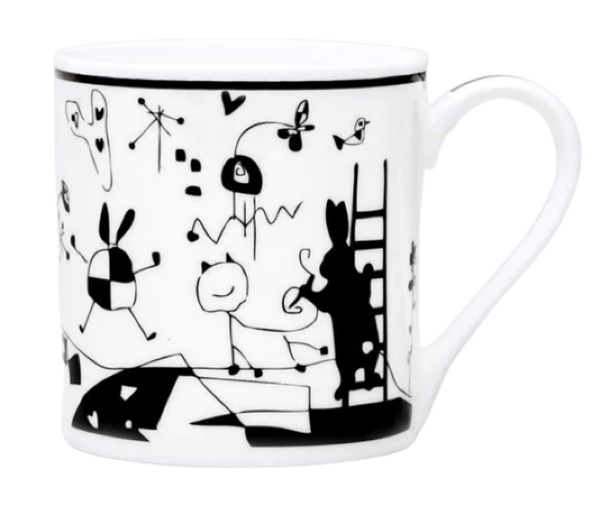 Graffiti Rabbit Mug