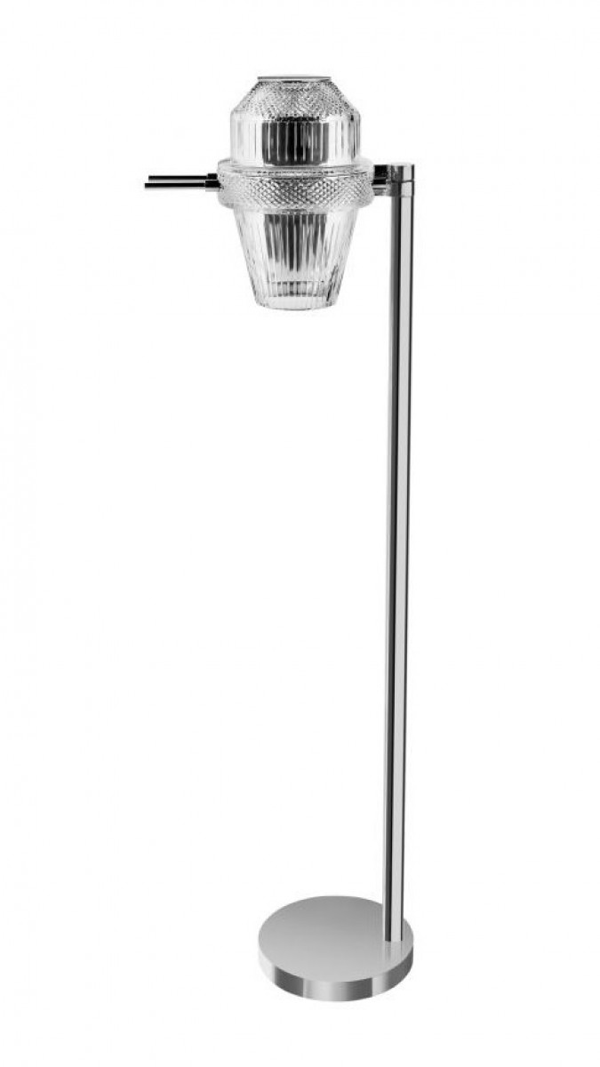 Matrice Floor Lamp - Nickel-Plated