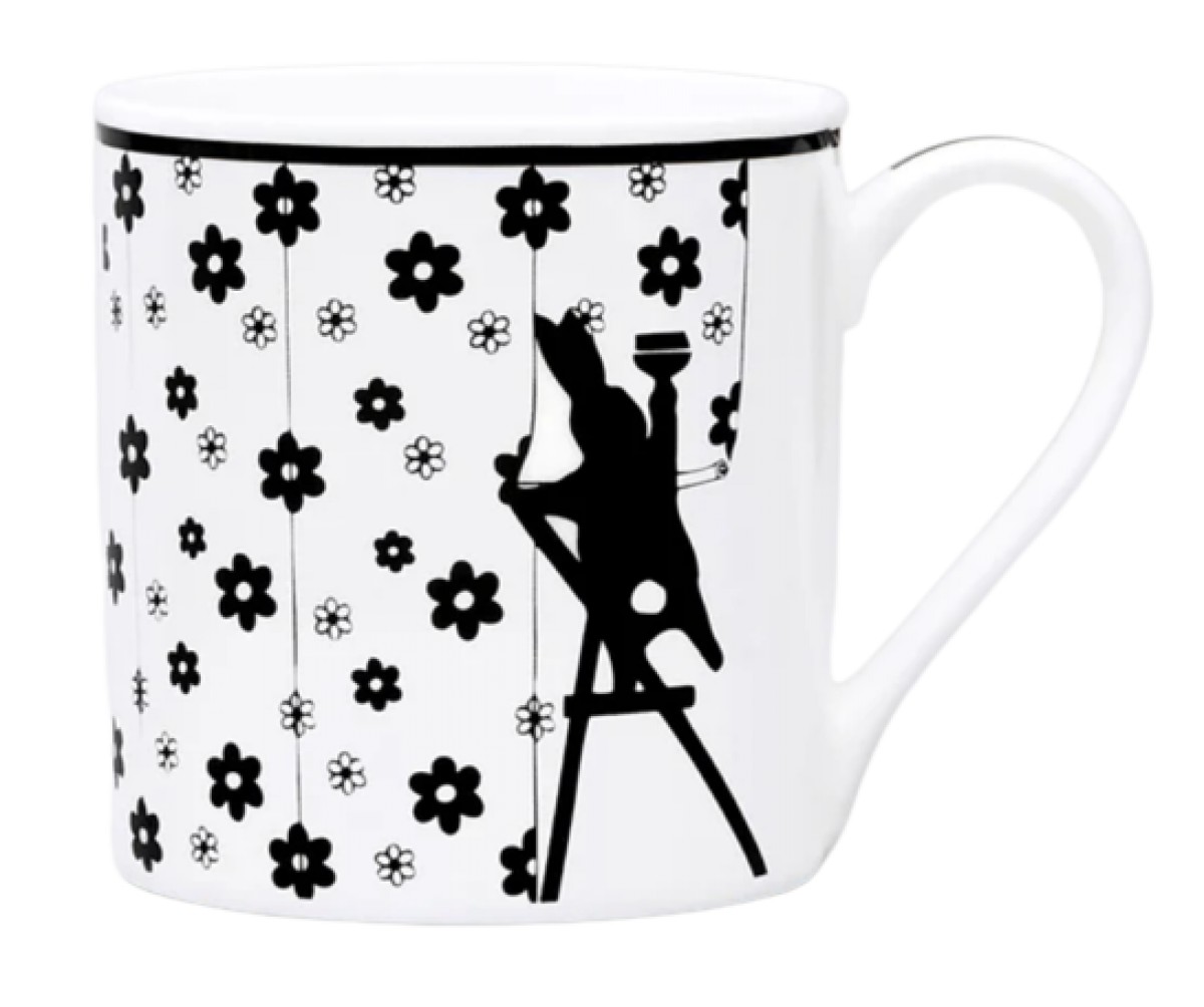 Wallpapering Rabbit Mug