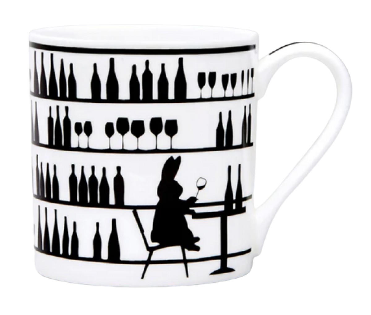 Wine tasting Rabbit Mug