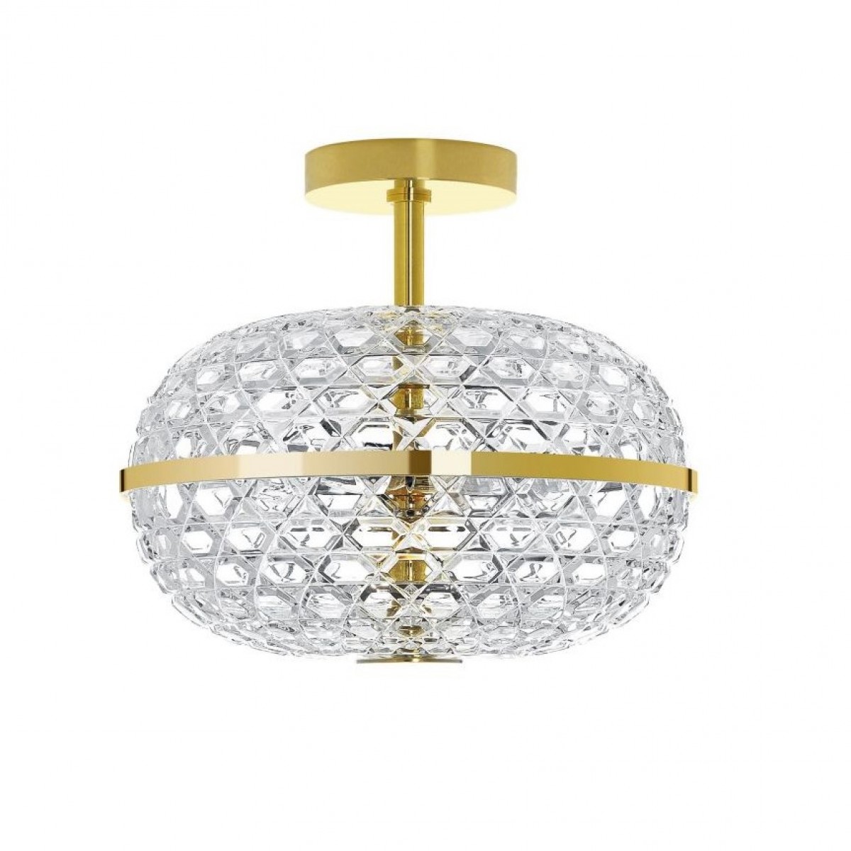 Royal Double Ceiling Light - Gold