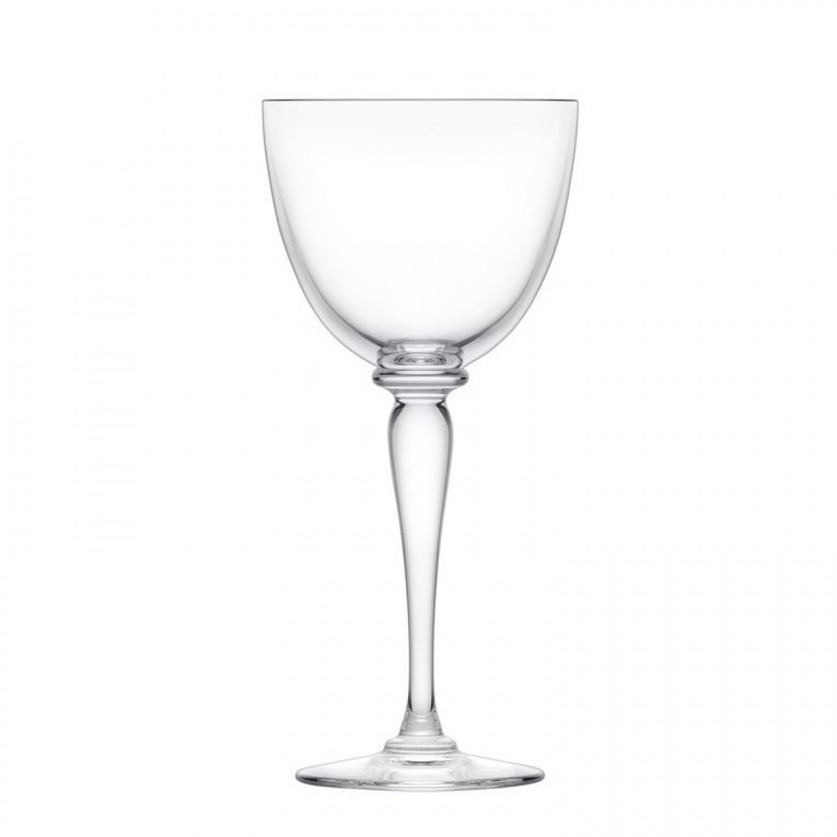 Amadeus Burgundy Glass - Clear