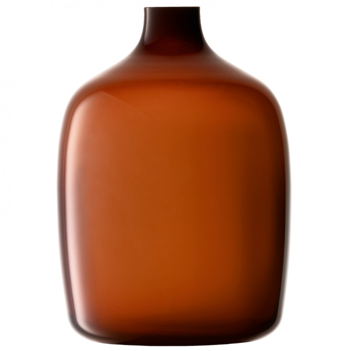 Vessel Vase H27 cm, Peat Brown