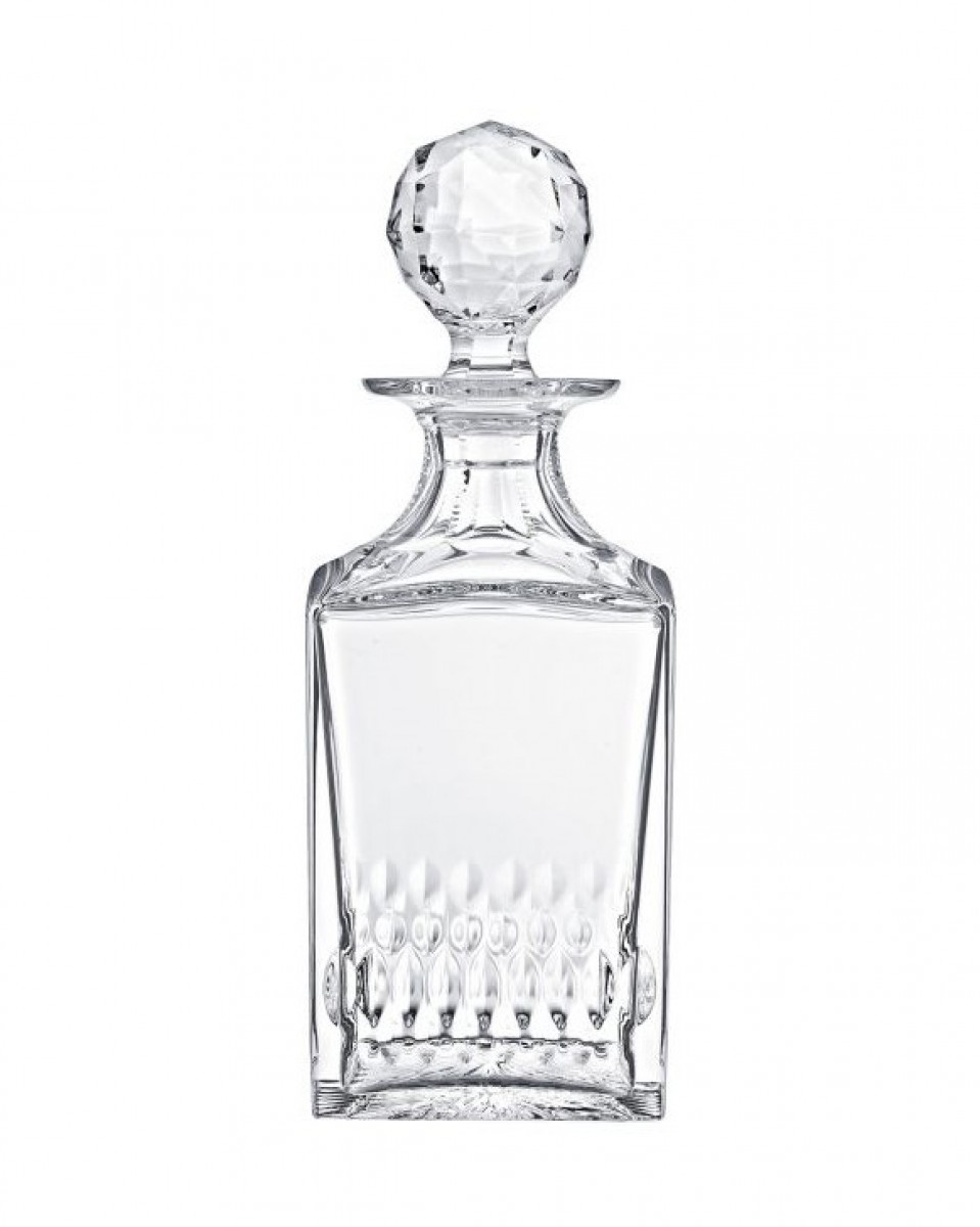 Apollo Square Decanter - Clear