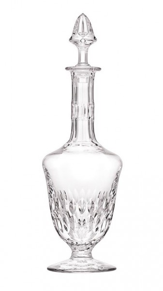 THISTLE PLATINE WINE DECANTER WITH A HANDLE