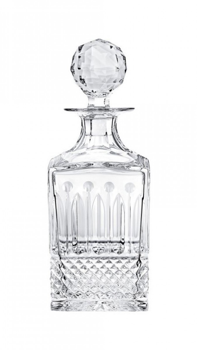 Tommy Square Decanter - Clear