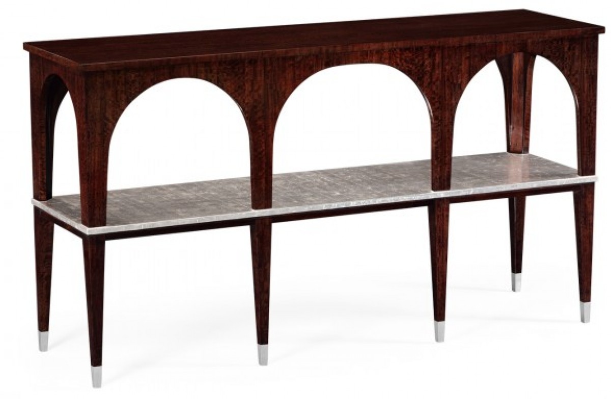 Black Eucalyptus Console Table