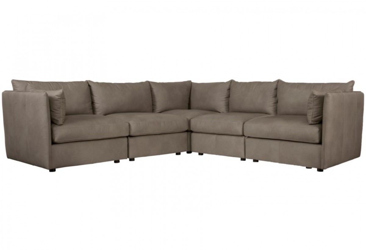 Preston Sectional: 2 Armless Chairs, Corner Chair, Right Arm Chair, and Left Arm Chair | Highlight image