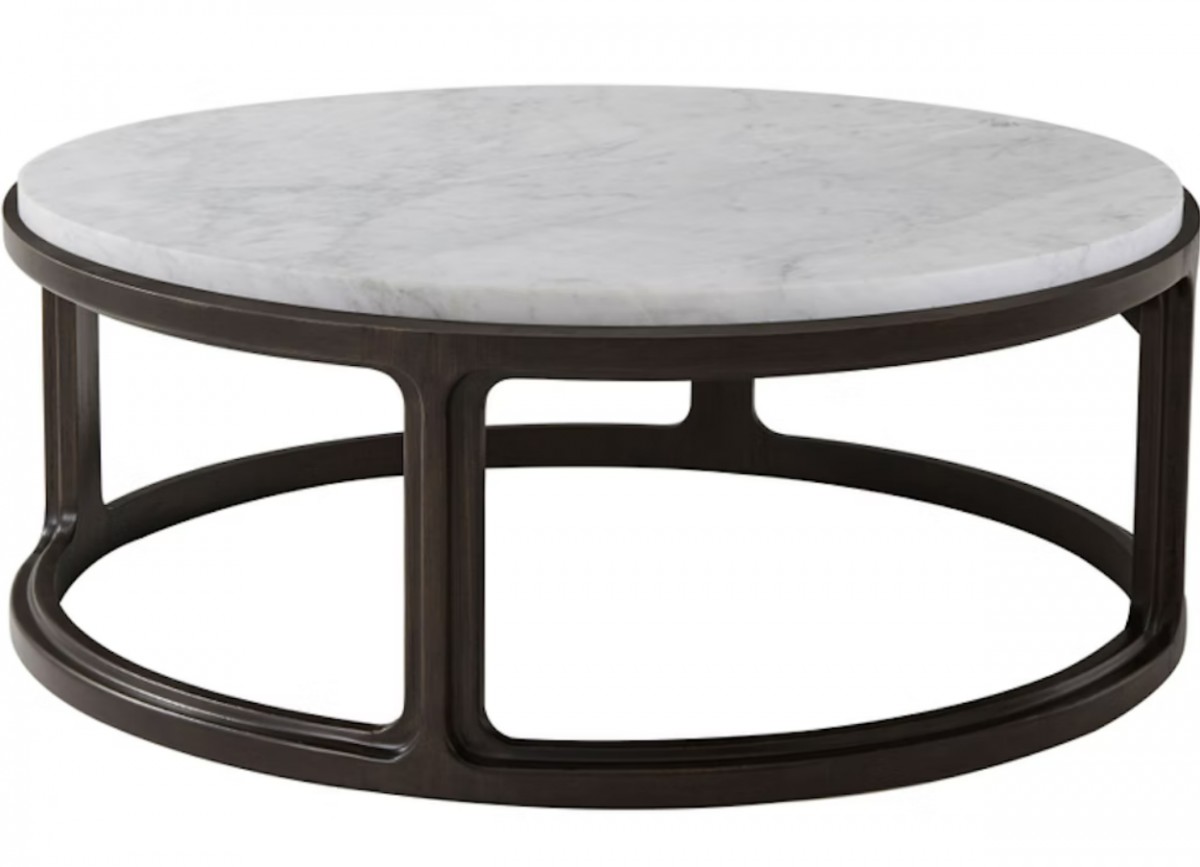 Inherit Round Marble Cocktail Table