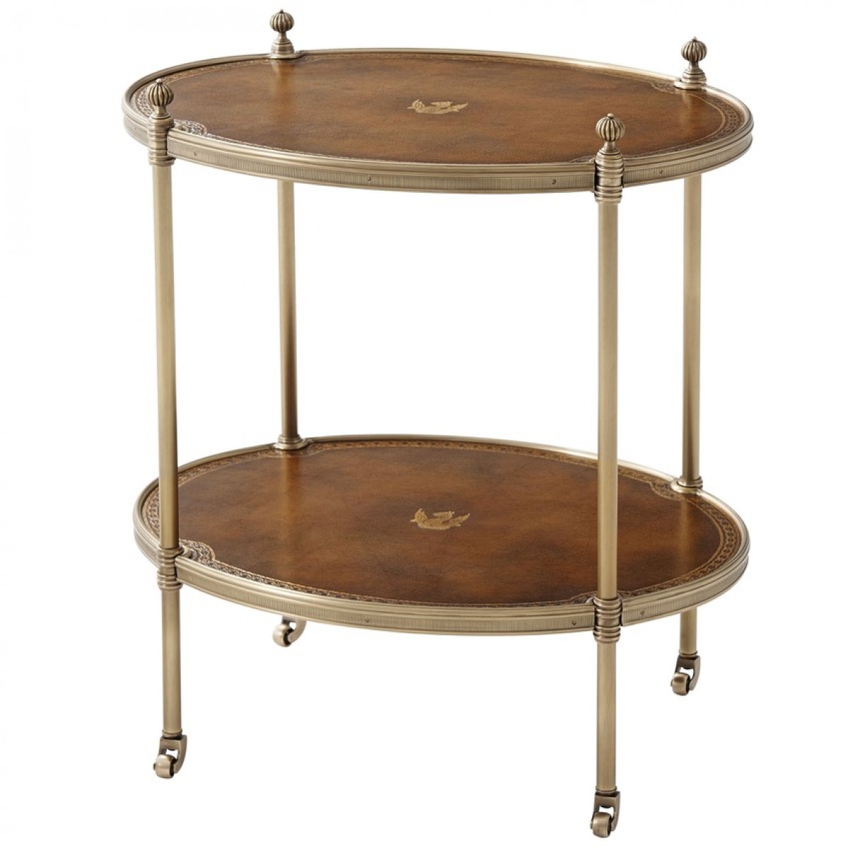 Oval Tiers Side Table