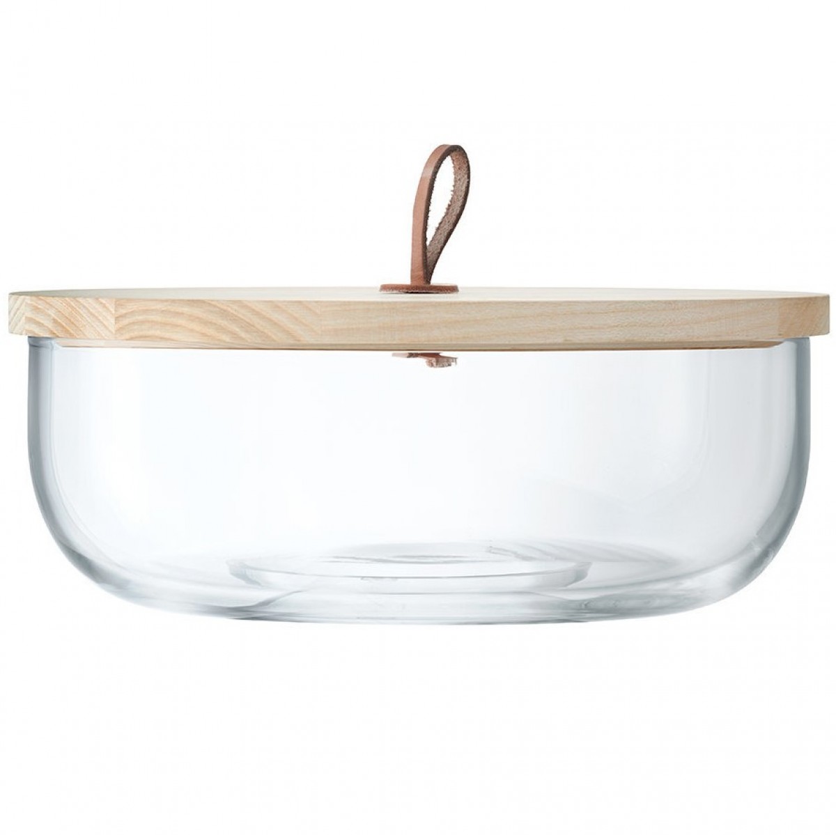 Ivalo Container and Ash Lid H11cm, Clear