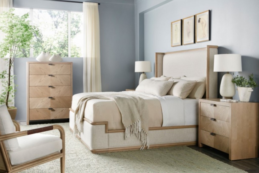 Catalina Upholstered Bed | Highlight image 1