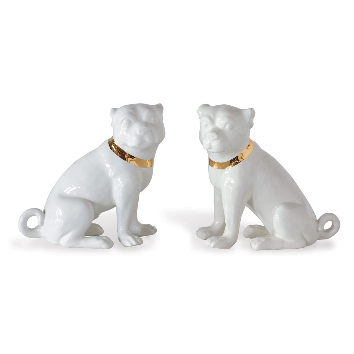 Cecil Cream Pug Pair | Highlight image