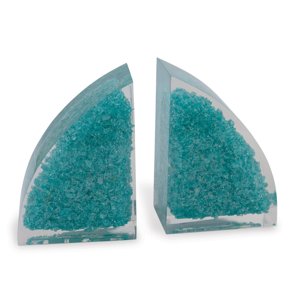 Stoneridge Turquoise Moon Bookends Pair