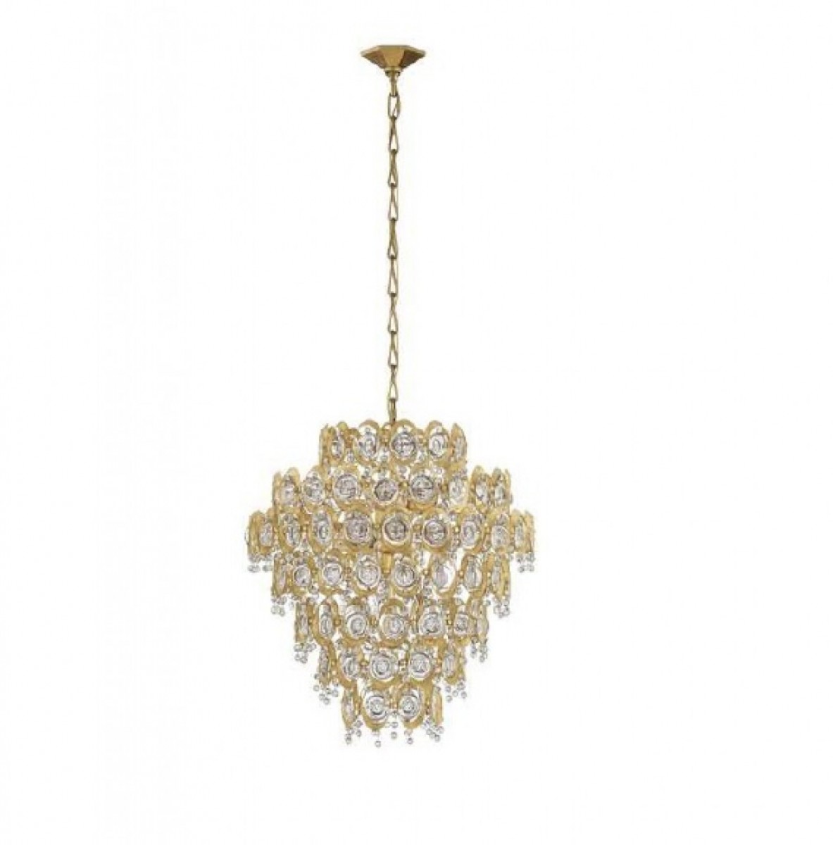 Emile Small Chandelier with Crystal