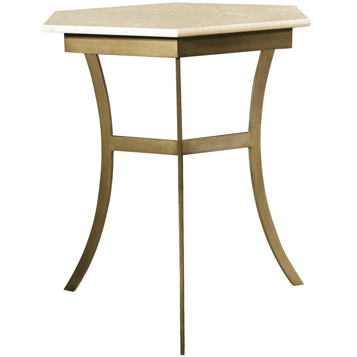 Sienna Side Table with Marble Top