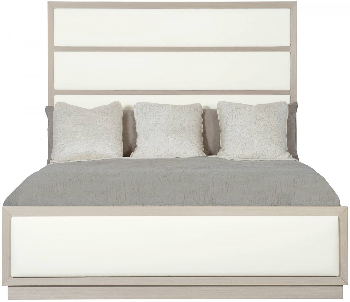 Axiom Upholstered Panel Bed (with High Headboard)