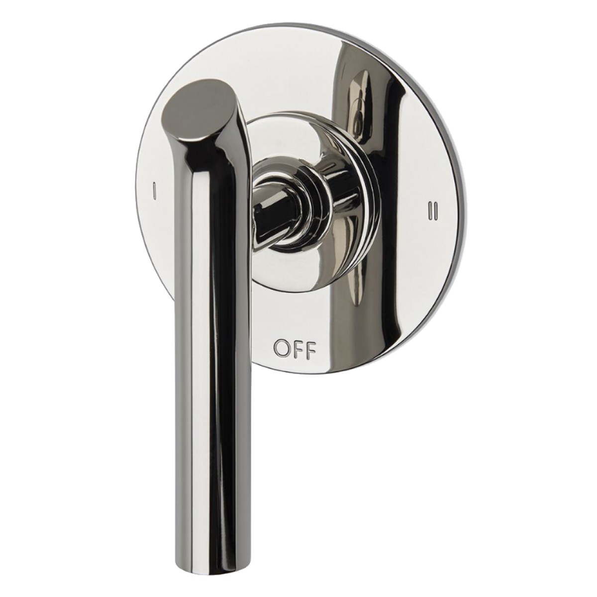 Bond Solo Series Two Way Thermostatic Diverter Trim with Roman Numerals and Lever Handle