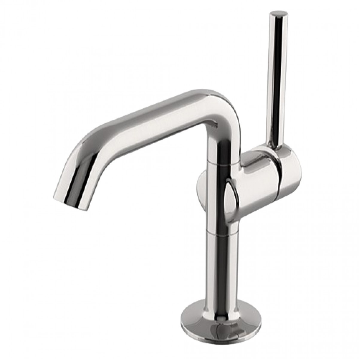 .25 One Hole High Profile Bar Faucet, Metal Handle