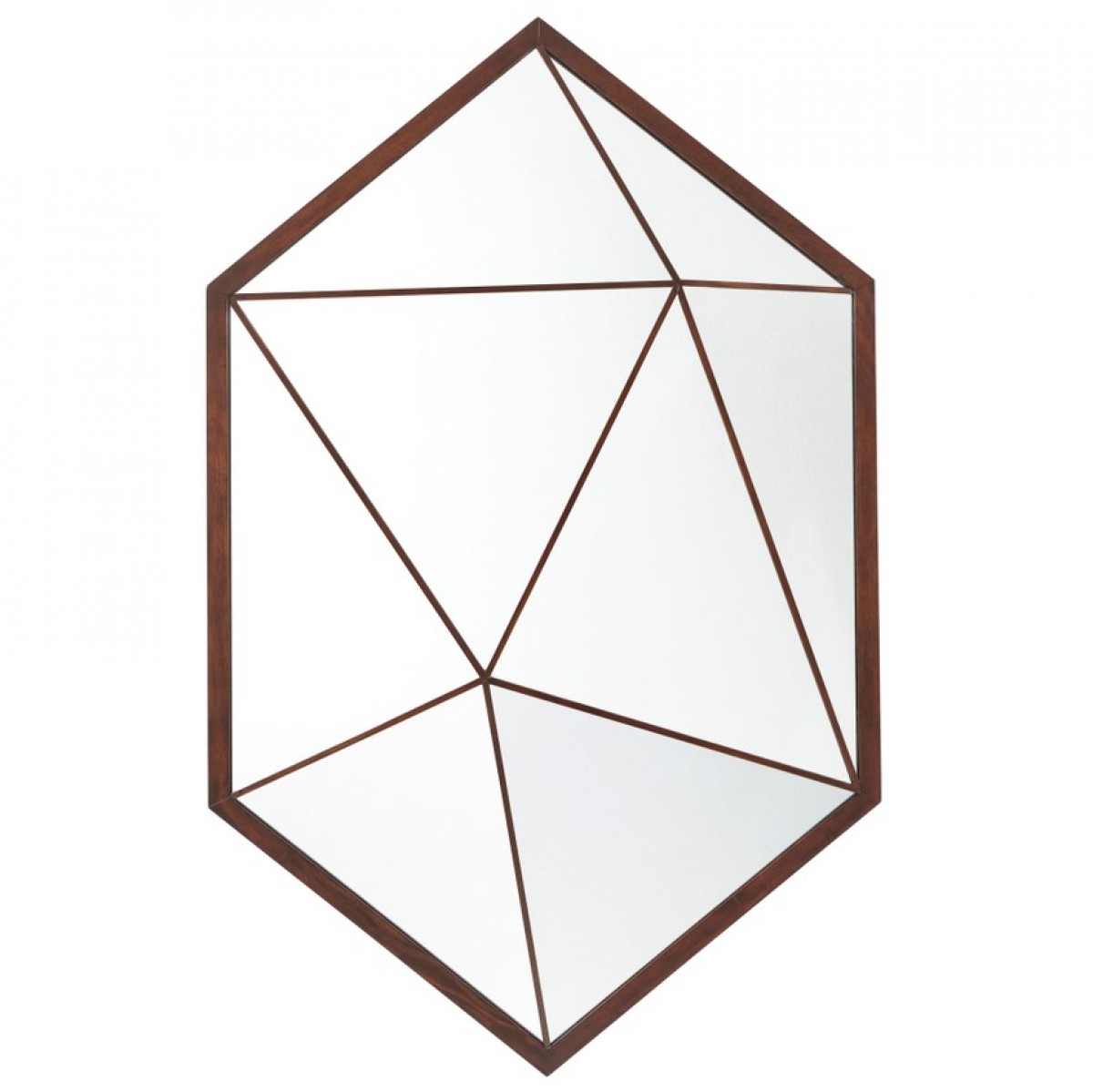Vlad Hexagonal Wall Mirror | Highlight image
